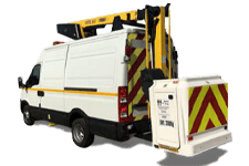 Van Rental Brighton - 12.5M Cherry Picker 3.5T - Van hire Brighton